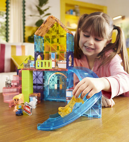 Magna Tiles Magnetsæt - 50 Dele - Pet Playhouse