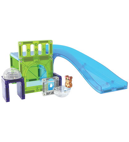 Magna-Tiles Magnetsæt - 13 Dele - Hamster Wheel