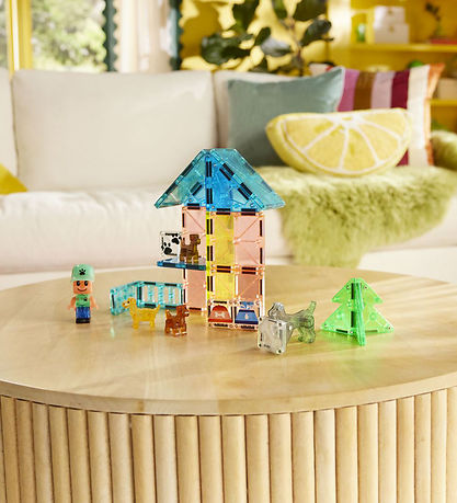 Magna-Tiles Magnetsæt - 27 Dele - Doggy Daycare