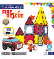 Magna-Tiles Magnetsæt - 27 Dele - Fire Rescue + MicroMAGS