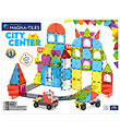 Magna-Tiles Magnetsæt - 110 Dele - City Center + MicroMAGS Magna-Tiles Magnetsæt - 110 Dele - City Center + MicroMAGS