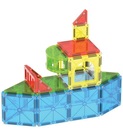 Magna-Tiles Magnetsæt - 110 Dele - City Center + MicroMAGS