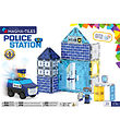 Magna-Tiles Magnetsæt - 35 Dele - Police Station + MicroMAGS