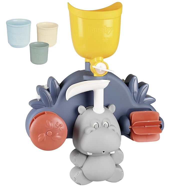 Smoby badelegetøj - flodhest sæt (multifarvet, plast)