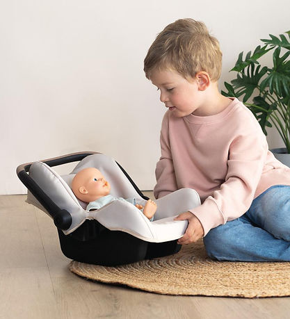 Smoby Autostol Til Dukker - Maxi-Cosi - Beige