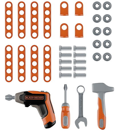 Black & Decker værktøjskasse - 36 dele