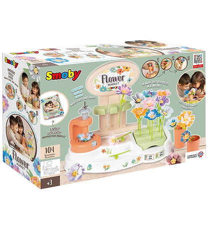 Smoby Kreasæt - Blomstermarked
