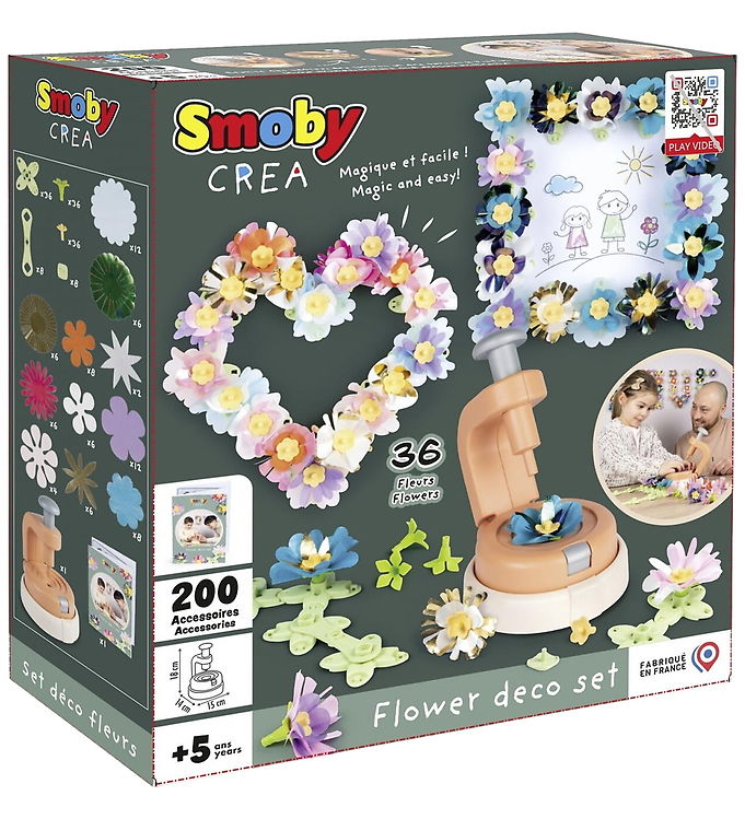 Smoby Kreasæt - Blomster Deco