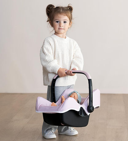 Smoby Autostol Til Dukker - Maxi-Cosi - Pink