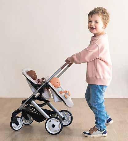 Smoby Maxi-Cosi - Tvillingedukkevogn - Beige