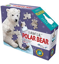 Madd Capp Puzzles Puslespil - I Am LiL' Polar Bear - 48 Brikker