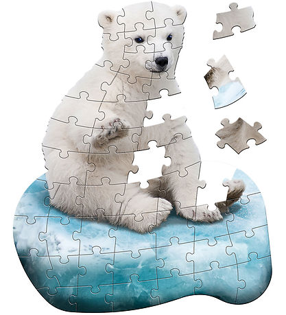 Madd Capp Puzzles Puslespil - I Am LiL' Polar Bear - 48 Brikker