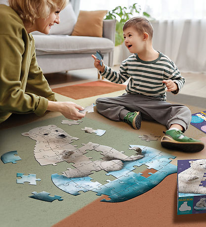 Madd Capp Puzzles Puslespil - I Am LiL' Polar Bear - 48 Brikker