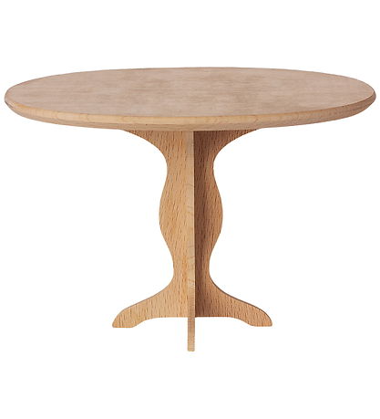 Maileg Miniature Ovalt bord - Natur
