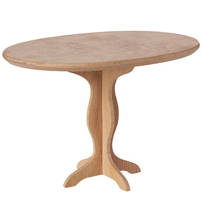 Maileg Miniature Ovalt bord - Natur