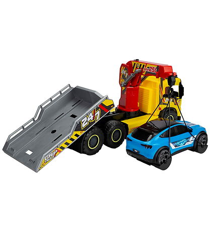 Dickie Toys Lastbil - Giant Tow - Lys/Lyd
