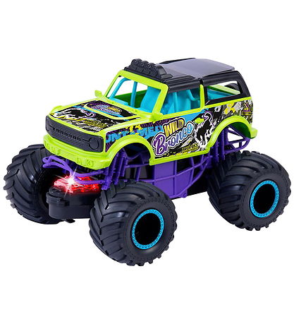 Dickie Toys Bil - Wild Bronco - Lys/Lyd