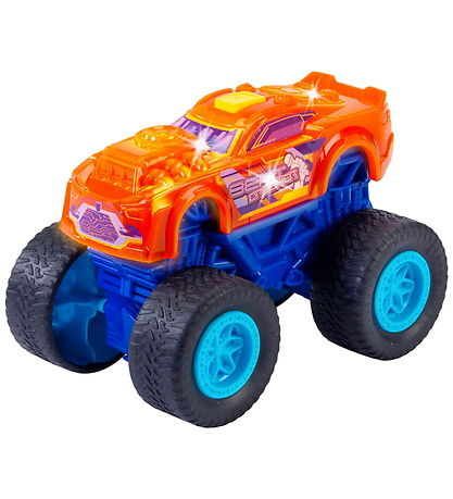 Dickie Toys Bil - Beat Crusher - Lys/Lyd