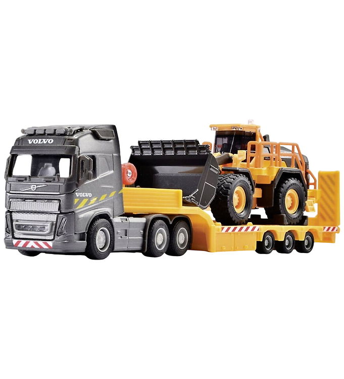 Majorette Arbejdsmaskiner - Volvo Lastbil m. Hjullæsser