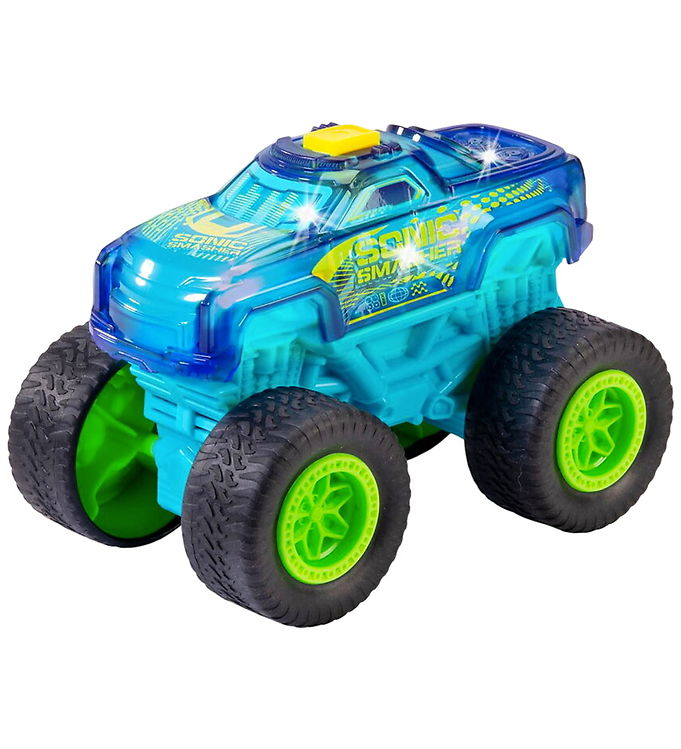 Dickie Toys Bil - Sonic Smasher - Lys/Lyd