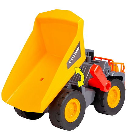 Dickie Toys Arbejdsmaskine - Power Dump Truck - Lys/Lyd