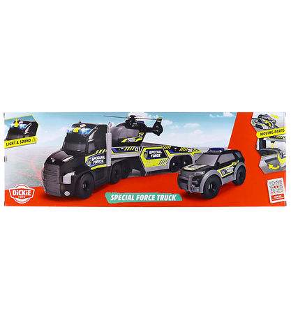 Dickie Toys Arbejdsmaskine - Special Force Truck - Lyd/Lys