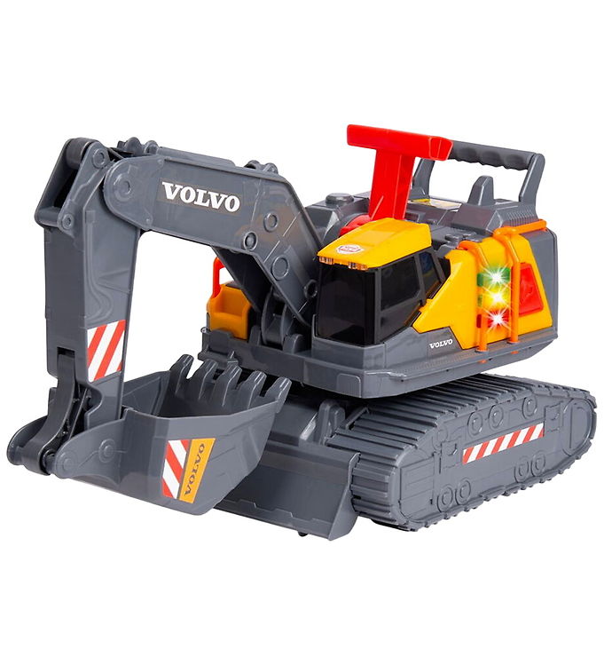 Dickie Toys Arbejdsmaskine - Power Excavator - Lys/Lyd