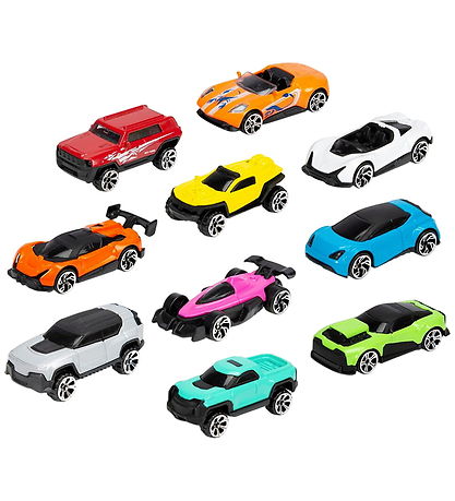 Dickie Toys Biler - 10-pak