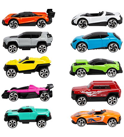 Dickie Toys Biler - 10-pak