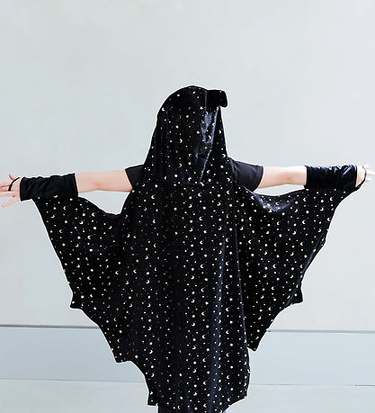 Mimi & Lula Kappe - Black Bat Halloween
