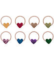 Mimi & Lula Hårelastikker - 8-pak - Mini Jazzy Heart Dancing Que Mimi & Lula Hårelastikker - 8-pak - Mini Jazzy Heart Dancing Que