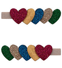 Mimi & Lula Hårklips - 2-pak - 5 cm - Jazzy Layered Dancing Quee