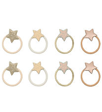 Mimi & Lula Hårelastikker - 8-pak - Mini Stellina Shimmer Enchan