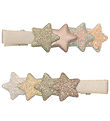 Mimi & Lula Hårclips - 2-pak . Layered Star Shimmer Enchanted