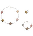 Mimi & Lula Smykkesæt - Halskæde/Armbånd/Ring - Star Silver Mimi & Lula Smykkesæt - Halskæde/Armbånd/Ring - Star Silver