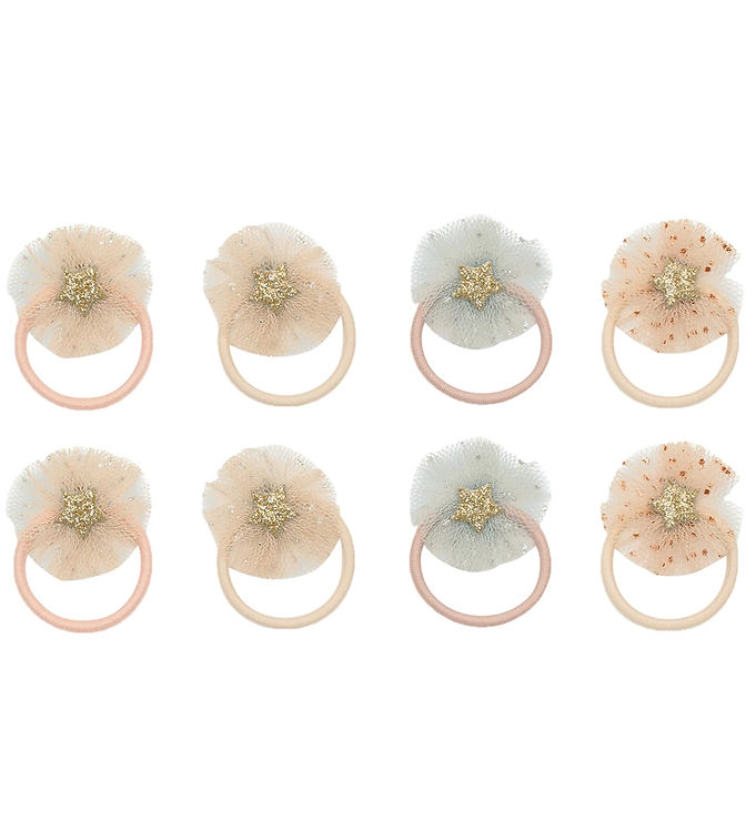 Mimi & Lula Hårelastikker - 8-pak - Mini Tulle Enchanted