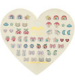 Mimi & Lula Øreringe - Stick-on - 50 stk. - Mixed Mimi & Lula Øreringe - Stick-on - 50 stk. - Mixed