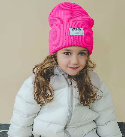 Lil'Boo Copenhagen Hue - Strik - Neon Pink
