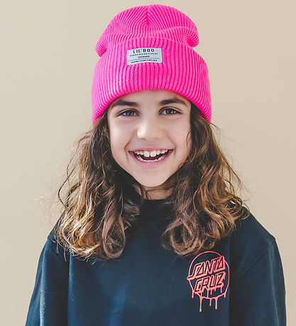 Lil'Boo Copenhagen Hue - Strik - Neon Pink