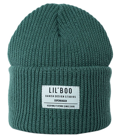 Lil'Boo Copenhagen Hue - Strik - Hygge Beanie - Water Green