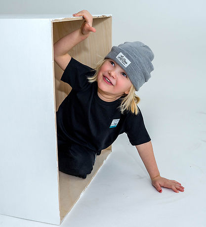 Lil'Boo Copenhagen Hue - Strik - Uld - Light Grey