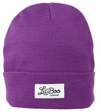 Lil'Boo Copenhagen Hue - Strik - Classic Beanie - Purple