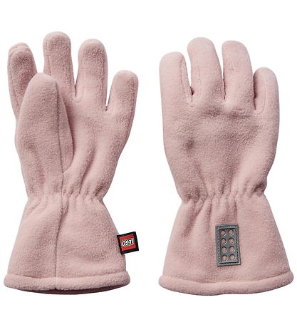 LEGO® Wear Fleece Handsker - LWAzun - Rosa