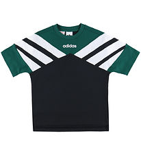 adidas Originals T-shirt - Sort m. Grøn adidas Originals T-shirt - Sort m. Grøn