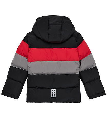 LEGO® Wear Vinterjakke - LWJipe - Rød/Grå