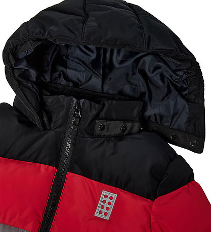 LEGO® Wear Vinterjakke - LWJipe - Rød/Grå