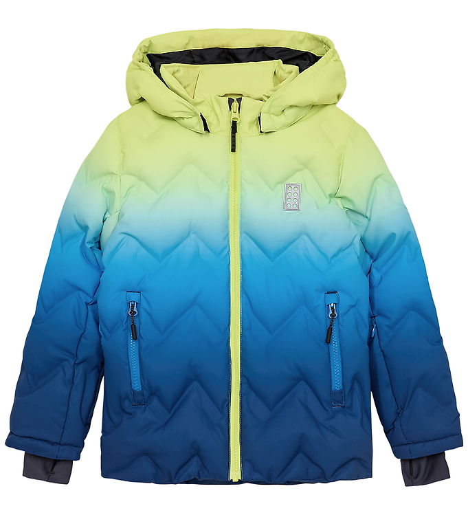 LEGO® Wear Dynejakke - LWJested 709 - Turkis/Gul