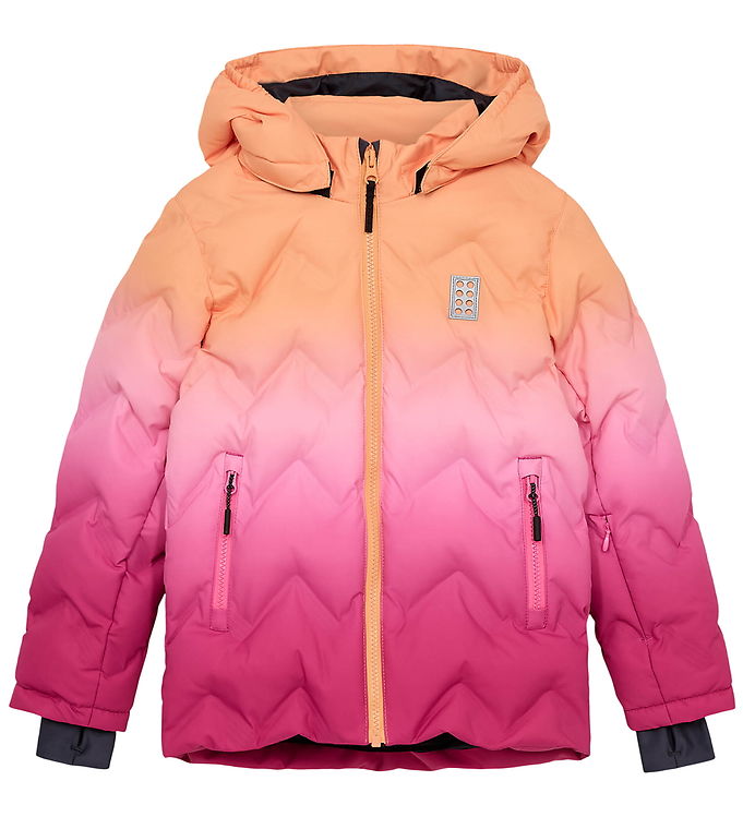 LEGOÂ® Wear Dynejakke - LWJested 709 - Orange/Pink/Rosa