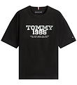 Tommy Hilfiger T-shirt - 1985 Graphic Print - Black