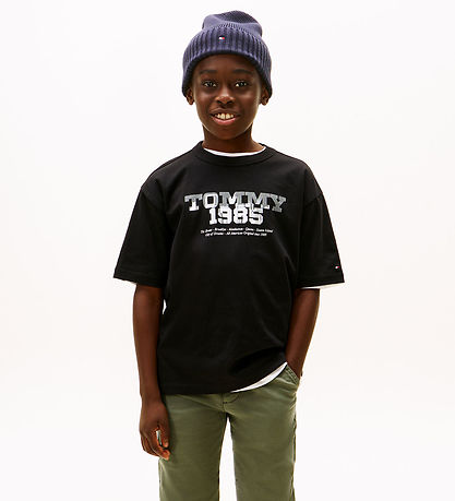 Tommy Hilfiger T-shirt - 1985 Graphic Print - Black
